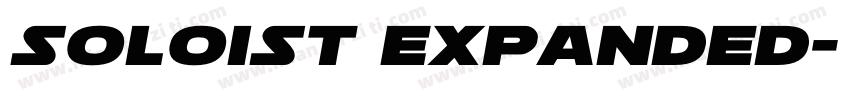 Soloist Expanded字体转换